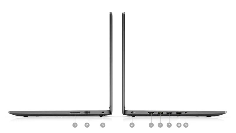 Laptop Dell Inspiron N3501C i3 cổng kết nối