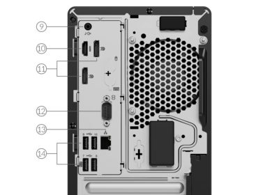 PC Lenovo ThinkCentre M70t/ i5-10400-2.9G/ 4G/ 1T/ WL+BT/ DVDRW/ Black/ Dos