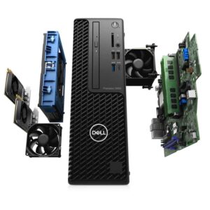 Máy trạm Dell Precision 3450 Tower SFF CTO BASE (300W) 42PT3450DW1 (Xeon W-1350/8GB/Nvidia Quadro P620 2GB/1TB HDD/Win10 Pro)