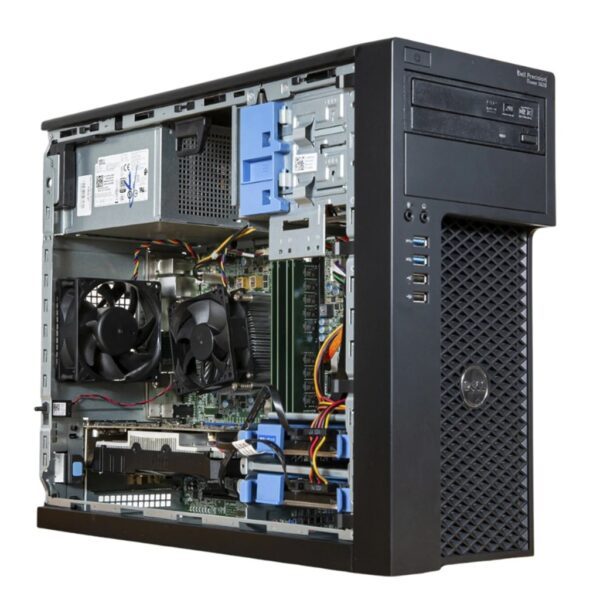 Máy trạm Workstation Dell Precision 3620 Tower XCTO BASE 42PT36D031 (Core i7-7700/8GB/Nvidia Quadro P600 2GB/1TB HDD/Fedora) uy tín giao hàng tận nơi