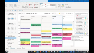 Phần mềm Microsoft 365 Family sắp xếp thời gian