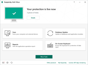 Phần mềm diệt virus Kaspersky Antivirus (1PC/12T) tecnow